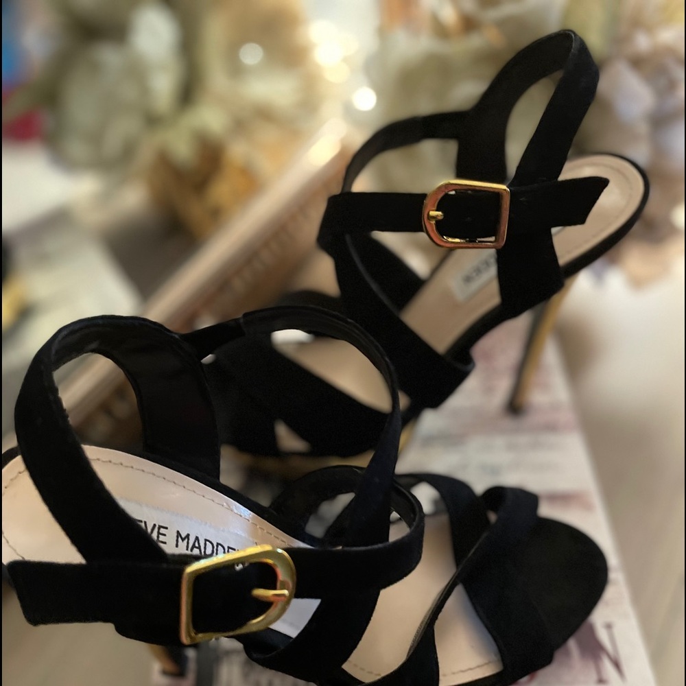 Steve Madden Suede Dress Sandal